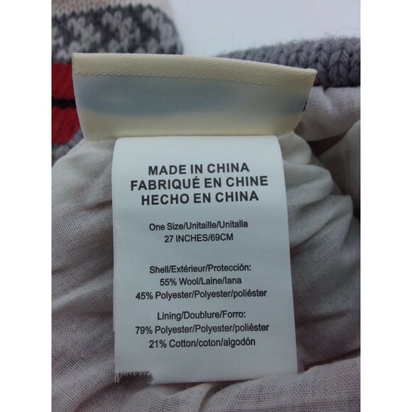 Pottery Barn Kids Rhett Natural Fair Isle Train Wool Christmas Xmas Stocking - Picture 8 of 11